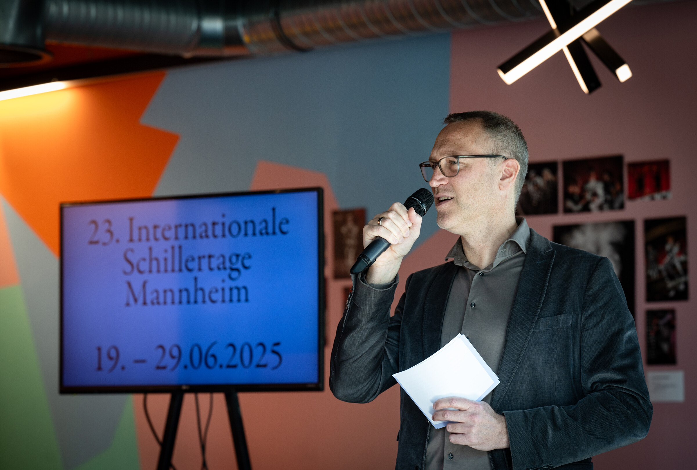Pressekonferenz der 23. Internationalen Schillertage